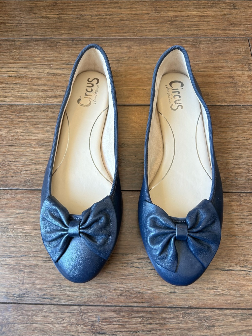Circus by Sam Edelman Navy Bow Flats